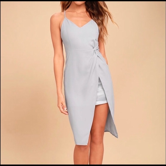 Lulus Dresses & Skirts - Lulus Grey Dress